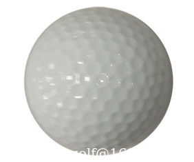 Chine Boules blanches de boule/golf de pratique en matière du golf 2PC fournisseur