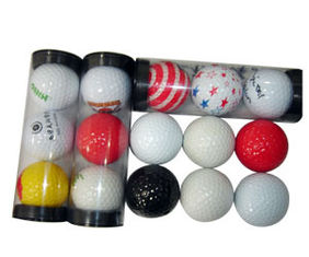 Chine boule de golf de cadeau/boule golf de gamme/paquet boule de golf fournisseur