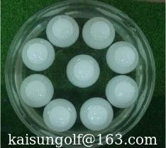 Chine boule en deux pièces de pratique en matière de golf du golf ball/2PC de boule de golf de gamme/boule de golf fournisseur
