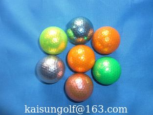 Chine balles de golf métalliques fournisseur