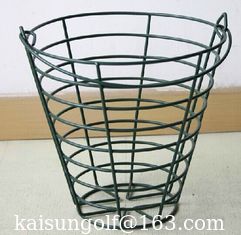 Chine panier à billes de golf et panier à billes de golf en métal fournisseur