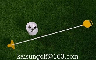 Chine Coupe de golf vert drapeau vert mât de drapeau trou de golf verts de golf fournisseur