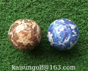 Chine balle de golf transparente avec camouflage fournisseur