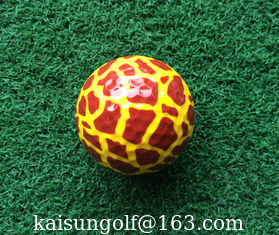 Chine balle de golf logo avec girafe fournisseur