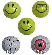 Chine Logo de la balle de golf avec sourire fournisseur