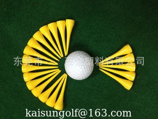 Chine tee de golf à grosse tête , tees de golf , tee de golf , tee de golf jaune fournisseur