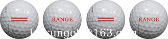 Chine Balles de golf de gamme en deux pièces avec deux cordes, balles de golf de gamme, balle de golf de gamme avec deux pièces fournisseur