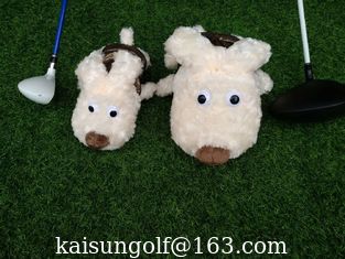 Chine Couvre-chef de golf, couvre-chef de chien, couvre-chef d' animal, couvre-chef en peluche, couvre-chef de conducteur fournisseur