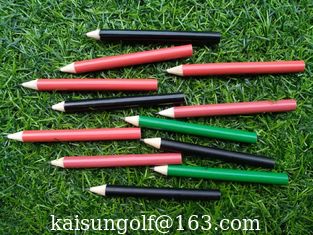 Chine crayon rond de golf, crayon en bois de golf, crayon de golf, stylo en bois de golf, crayon en bois de golf fournisseur