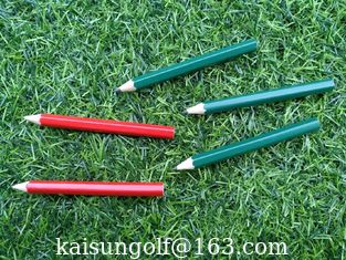 Chine Le crayon de golf hexagonal, le crayon de golf hexagonal, le crayon de golf, l' eraser du crayon de bois, le crayon de golf en bois fournisseur