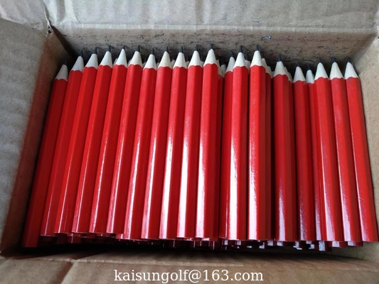 Le crayon de golf hexagonal, le crayon de golf hexagonal, le crayon de golf, l' eraser du crayon de bois, le crayon de golf en bois fournisseur