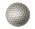 Balle de golf de couleur dorée/balle de golf de nouveauté/balle d'entraînement argentée de Golf 2PC fournisseur
