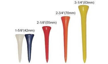 tees de golf en plastique fournisseur