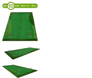 Portable populaire de golf vert et de golf en plein air n °10 fournisseur