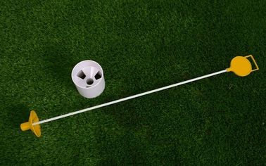 Coupe de golf vert drapeau vert mât de drapeau trou de golf verts de golf fournisseur