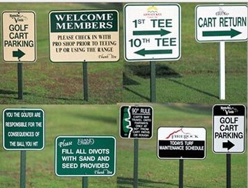 Des panneaux de golf des panneaux de golf fournisseur