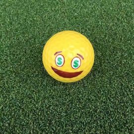 Boule de golf avec logo, boule emoji, balle de golf avec sourire, balle de golf cadeau, belle balle de golf, nouvelle balle de golf fournisseur