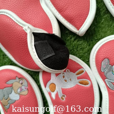 les headcovers de golf de headcover de golf de couverture de tête de fer repassent le lapin de headcover fournisseur