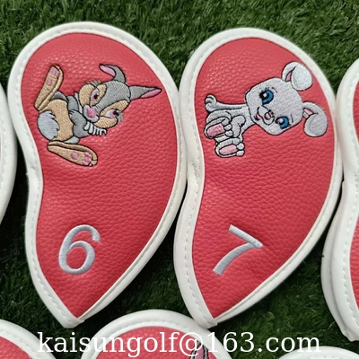 les headcovers de golf de headcover de golf de couverture de tête de fer repassent le lapin de headcover fournisseur