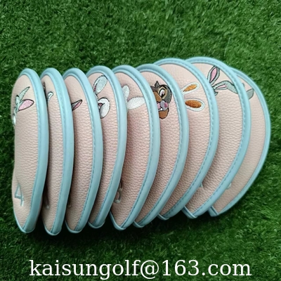 les headcovers de golf de headcover de golf de couverture de tête de fer repassent le lapin de headcover fournisseur