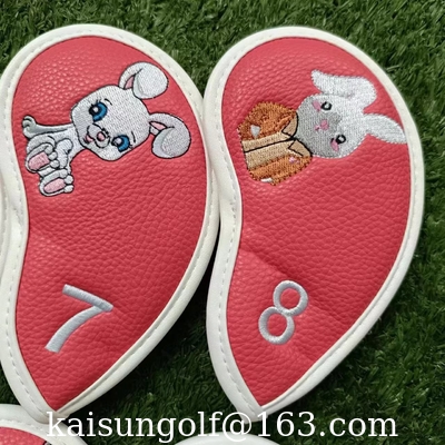 les headcovers de golf de headcover de golf de couverture de tête de fer repassent le lapin de headcover fournisseur