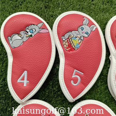 les headcovers de golf de headcover de golf de couverture de tête de fer repassent le lapin de headcover fournisseur