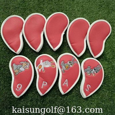 les headcovers de golf de headcover de golf de couverture de tête de fer repassent le lapin de headcover fournisseur