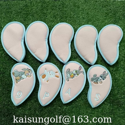 les headcovers de golf de headcover de golf de couverture de tête de fer repassent le lapin de headcover fournisseur