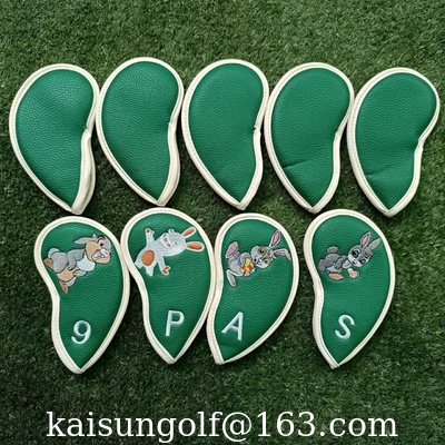 les headcovers de golf de headcover de golf de couverture de tête de fer repassent le lapin de headcover fournisseur
