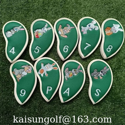 les headcovers de golf de headcover de golf de couverture de tête de fer repassent le lapin de headcover fournisseur