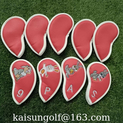 les headcovers de golf de headcover de golf de couverture de tête de fer repassent le lapin de headcover fournisseur