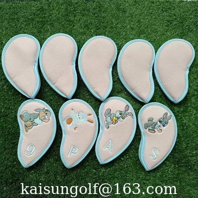 les headcovers de golf de headcover de golf de couverture de tête de fer repassent le lapin de headcover fournisseur
