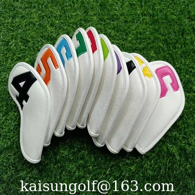 les headcovers de golf de headcover de golf de couverture de tête de fer repassent la couverture de golf de headcover fournisseur