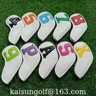 les headcovers de golf de headcover de golf de couverture de tête de fer repassent la couverture de golf de headcover fournisseur