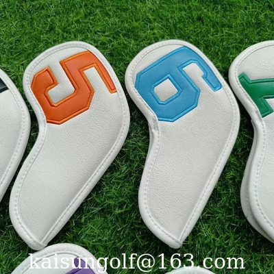 les headcovers de golf de headcover de golf de couverture de tête de fer repassent la couverture de golf de headcover fournisseur