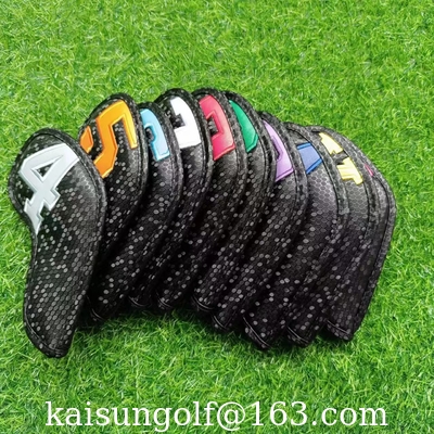 les headcovers de golf de headcover de golf de couverture de tête de fer repassent la couverture de golf de headcover fournisseur