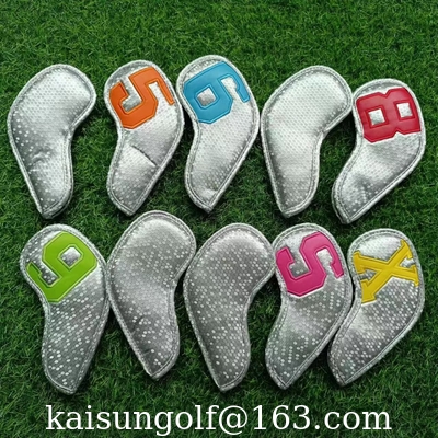 les headcovers de golf de headcover de golf de couverture de tête de fer repassent la couverture de golf de headcover fournisseur