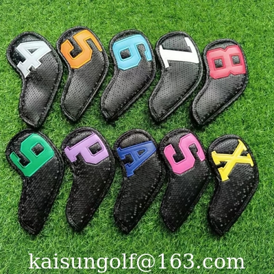 les headcovers de golf de headcover de golf de couverture de tête de fer repassent la couverture de golf de headcover fournisseur
