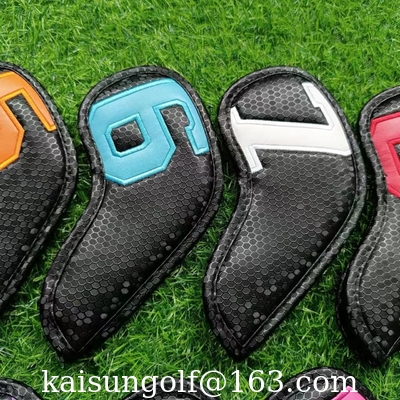 les headcovers de golf de headcover de golf de couverture de tête de fer repassent la couverture de golf de headcover fournisseur