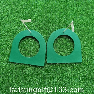 Plaque de putter en plastique, plaque de mise de golf, cible de putter en plastique, tasse de putter de golf fournisseur