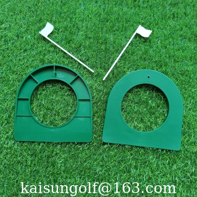 Plaque de putter en plastique, plaque de mise de golf, cible de putter en plastique, tasse de putter de golf fournisseur