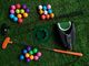 mini boule de golf standard de boule de golf de rebond de boule de golf basse mini mettant la boule de putter de boule fournisseur