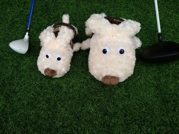 Couvre-chef de golf, couvre-chef de chien, couvre-chef d' animal, couvre-chef en peluche, couvre-chef de conducteur fournisseur